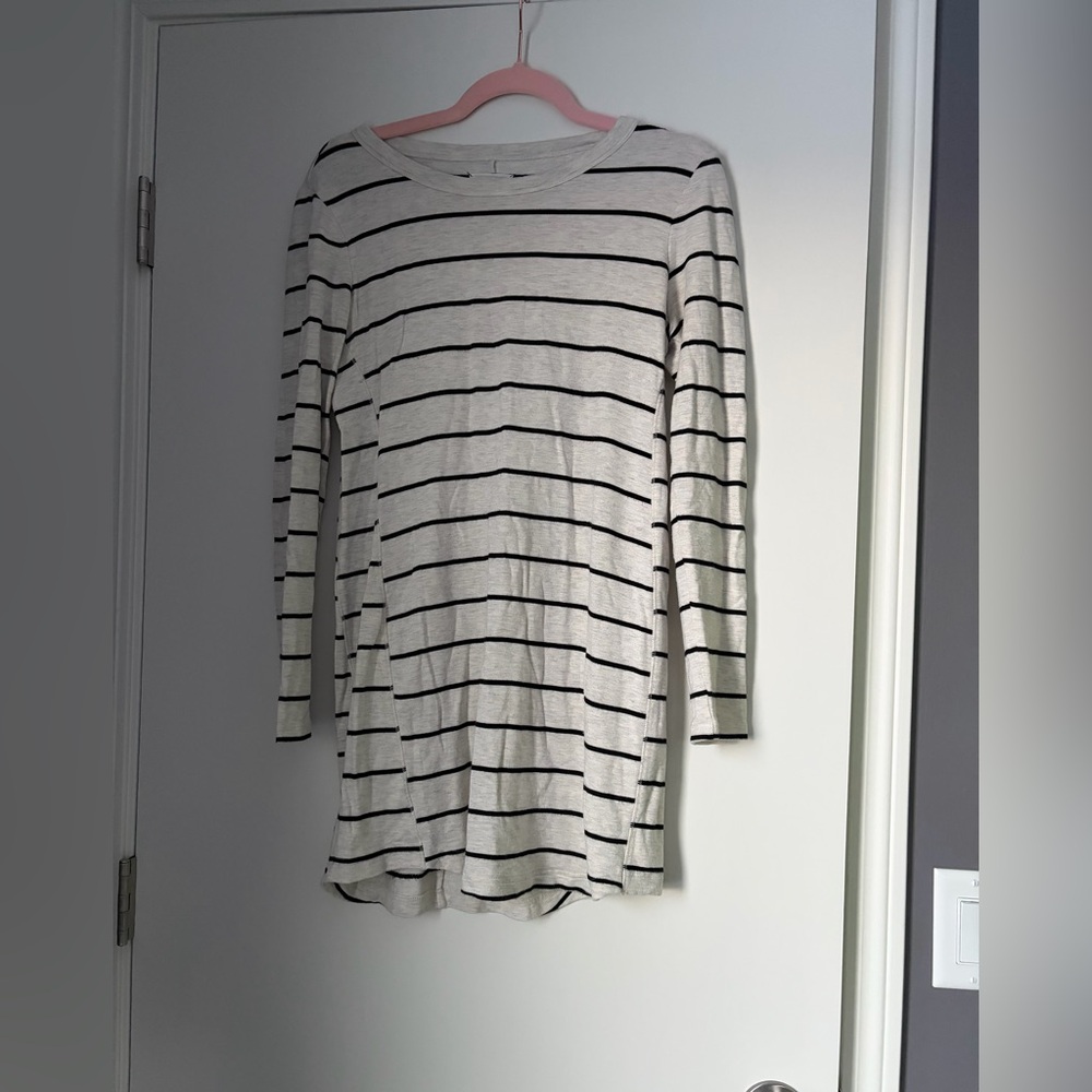 Striped Long Sleeve Top/dress